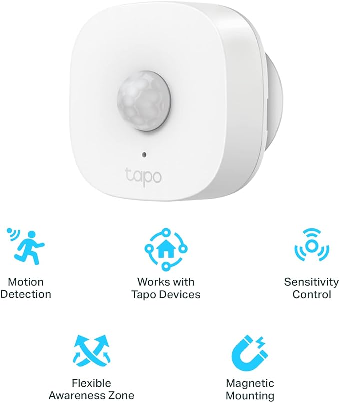 TP-Link Tapo Motion Sensor, Requires Tapo Hub, Long Battery Life w/Sub-1G - Image 2