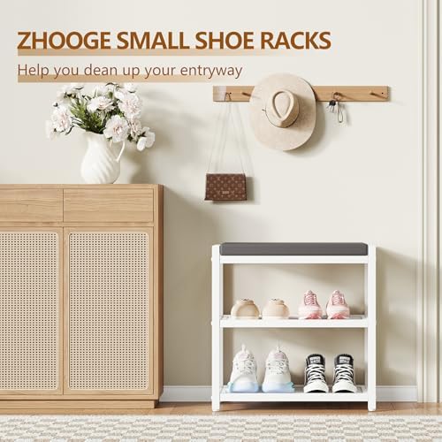 small shoe bench shoe rack storage bench entryway on a desk or shelf