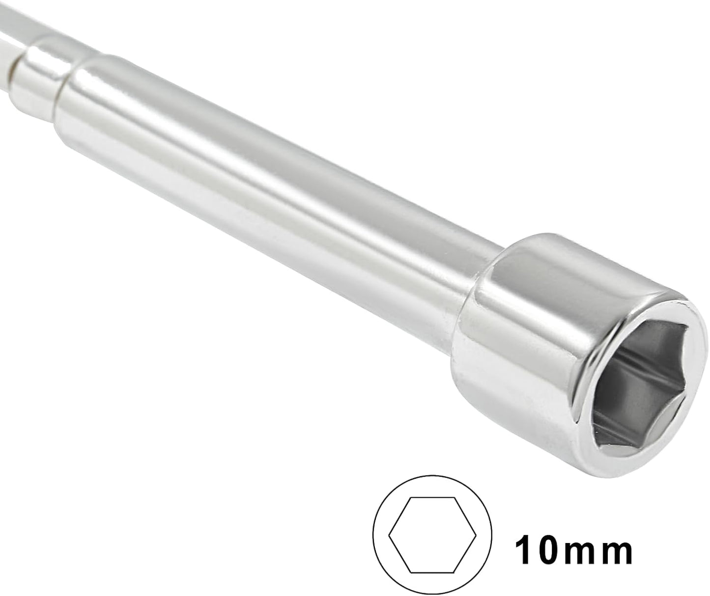 Bonsicoky 10mm Socket Wrench Screwdriver | High-Carbon Steel, Hex Nut Driver Key, Hand Tool, For DIY & Hand-Making