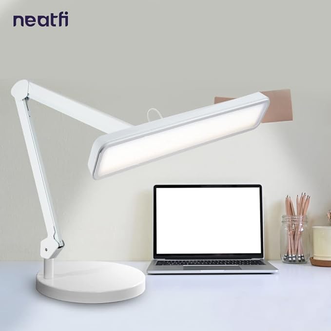 Neatfi XL 2, 500 Lumens LED Task Lamp, 5 Light Modes, 3000-6000K Correlated - Image 8