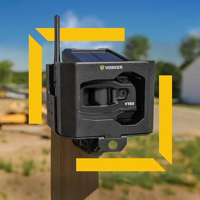 Vosker V150 Solar-Powered LTE Cellular Home Security Outdoor Camera | Motion - Image 3