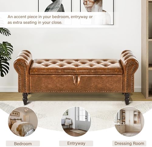 furnimart storage bedroom bench for end of bed showing dimensions