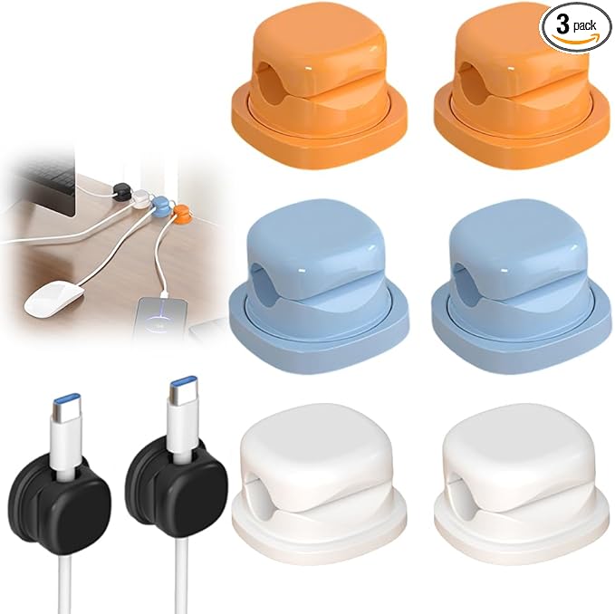 Magnetic Cord Organizer Holder, Upgrade Cord Holder by Yilia