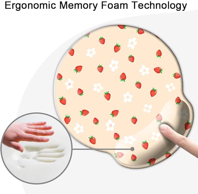 Ergo Comfort Gel Wrist Rest Mouse Pad-Ergonomic Office Mousepad - Image 4