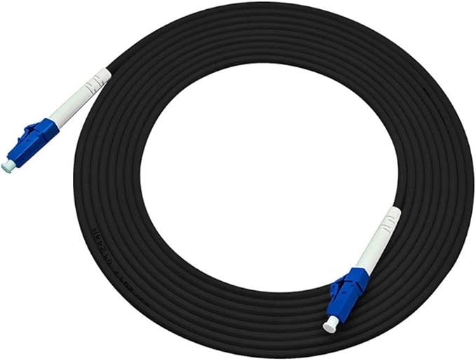 Jeirdus 200M LC to LC Outdoor Armored Simplex 9/125 SM Fiber Optic Cable Jumper - Image 3