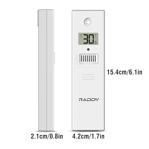 Raddy R5 Indoor Outdoor Wireless Remote Sensor - Image 4