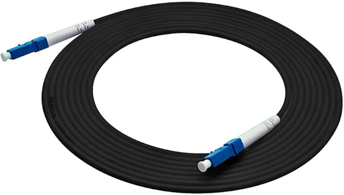 Jeirdus 200M LC to LC Outdoor Armored Simplex 9/125 SM Fiber Optic Cable Jumper - Image 4