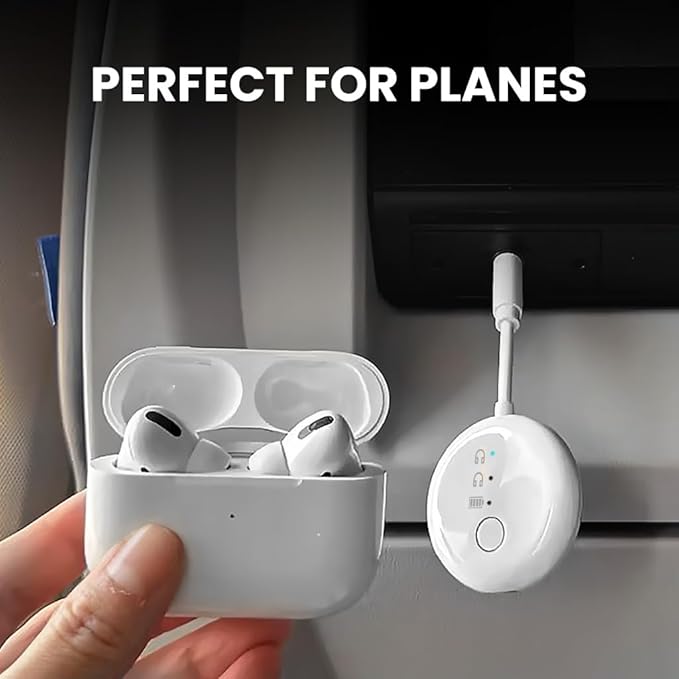 Avantree SoundJet R1 – 25Hr Airplane Bluetooth Adapter - Image 2
