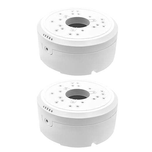 Universal Junction Box for Bullet Security Camera, Dome Camera Junction Box by Polardays