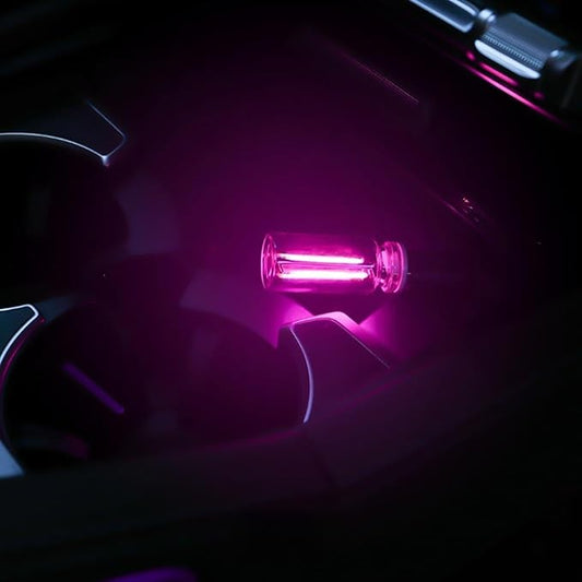 Car USB Night Light Bulb, Touch Dimmable Car Interior Ambient USB LED Lights by denurfer