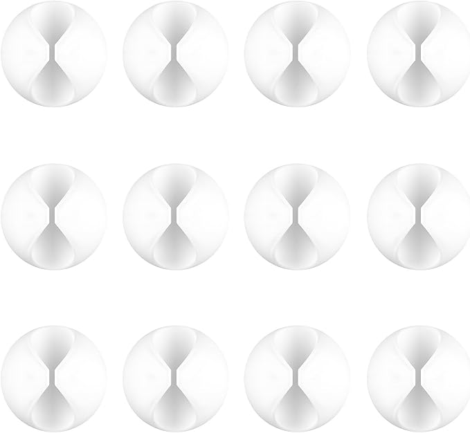 12 Pack Cable Clips, Znben Wire Organizer Holder Adhesive Cord Management by Znben