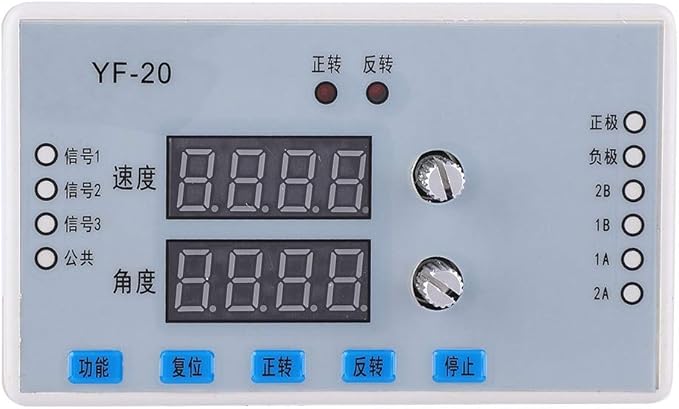 Digital Display Stepper Motor Speed Controller Governor Driver Control Module by plplaaoo