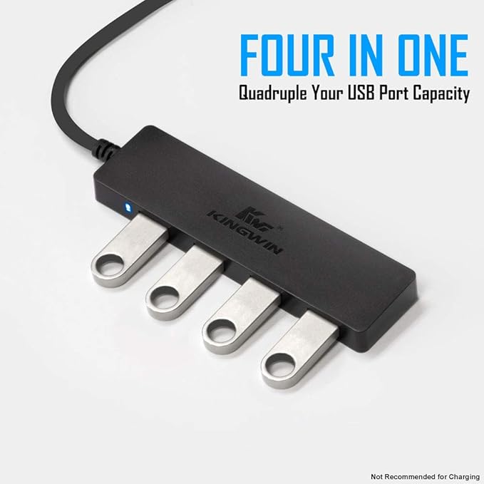 Kingwin USB Hub 4 Port USB 3.0 Data Hub - Image 7