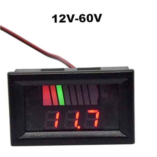Battery Charge Level Indicator Car Battery Capacity Meter Tester Checker - Image 5