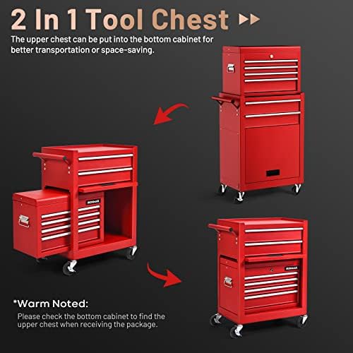 ergomaster rolling tool chest cabinet big tool storage on a desk or shelf