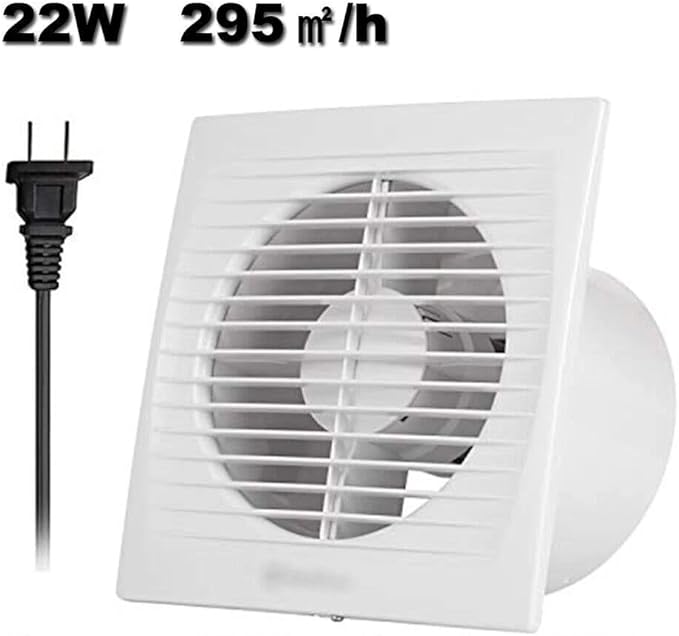 Verizcc Exhaust Fan Extractor, Ventilation Fan Bathroom Garage Exhaust - Image 6