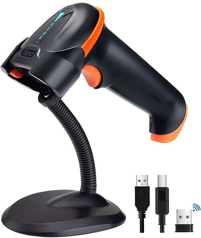 Tera 1D 2D QR Barcode Scanner Wireless and Wired - Image 4