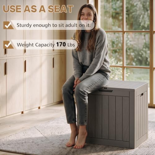 nunu lab 35 gal outdoor storage box waterproof, package contents