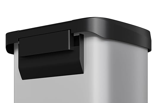 Garvee 21 gal / 80 L Metal Trash Can - Image 8
