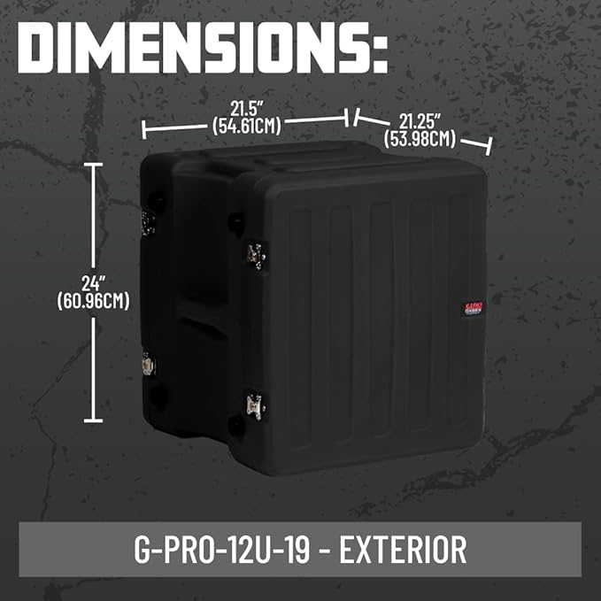Gator Cases Pro Series 12U Rack Case - Image 7