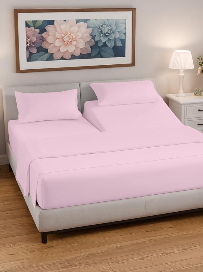 Split Head King Sheet Set – 4 Piece Flex Split Top King Sheets - Image 2