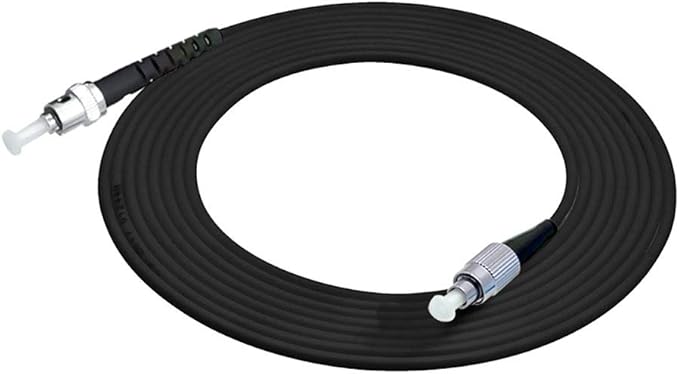 Jeirdus 100ft 100feet 30m FC to ST Outdoor Armored Simplex 9/125 SM Fiber Optic - Image 4