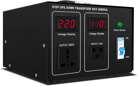 Step Down/Up Transformer 220v to 110v, 3000W Voltage Converter 110 to 220 120v by ZHENGXI