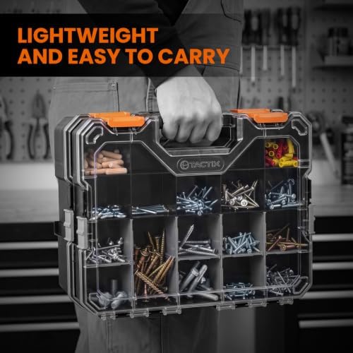 interlockable tool organizer, toolbox with adjustable dividers &, package contents