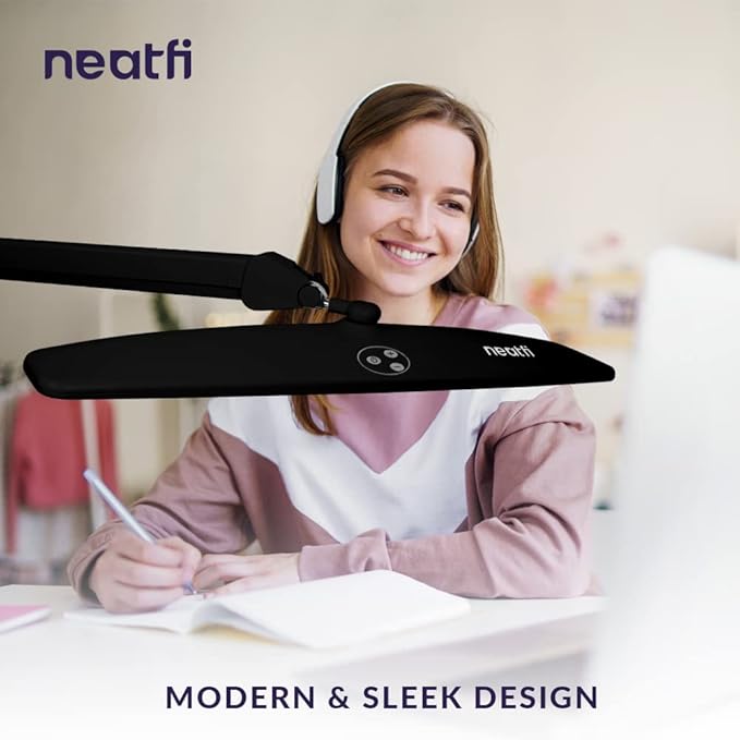 Neatfi Elite HD XL Task Lamp, 1600 Lumens, Non-Polar Dimming, Desk Light - Image 3