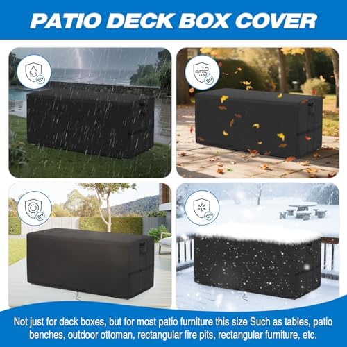 kingling deck box covers for keter xxl 230 on a desk or shelf
