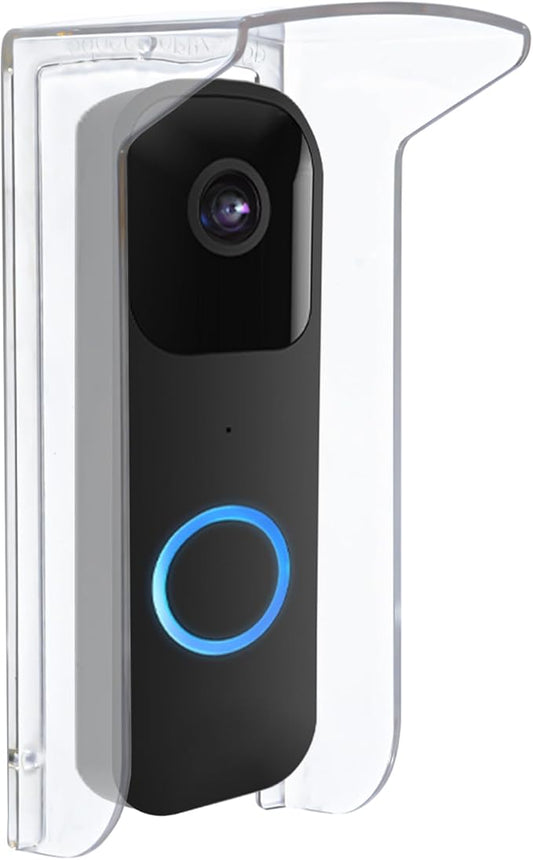 PC Transparent Plastic Protector Cover, Camera Doorbell Cover, Doorbell Rain by dgyezhao