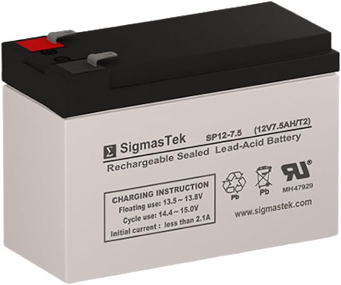 SigmasTek PCM Powercom Black Knight Pro BNT-800AP Compatible UPS Battery by SigmasTek
