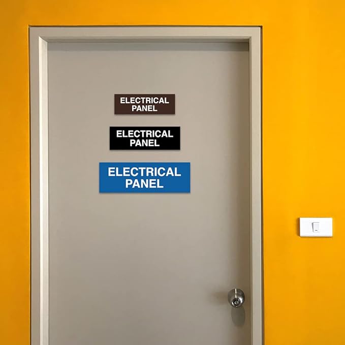 All Quality Basic Electrical Panel Sign - Image 3