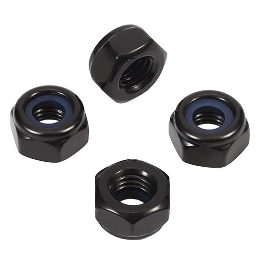 MewuDecor 1/2-13 Nylon Insert Hex Lock Nuts Locknuts, 304 Stainless Steel 18-8 - Image 6
