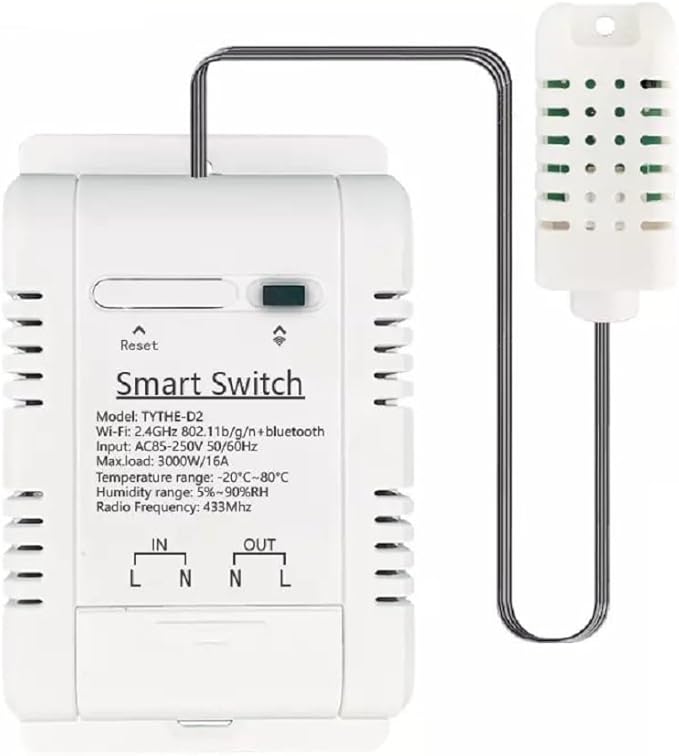 MHCOZY WiFi Wireless Temperature Controller, Include Temperature Probe Sensor by MHCOZY