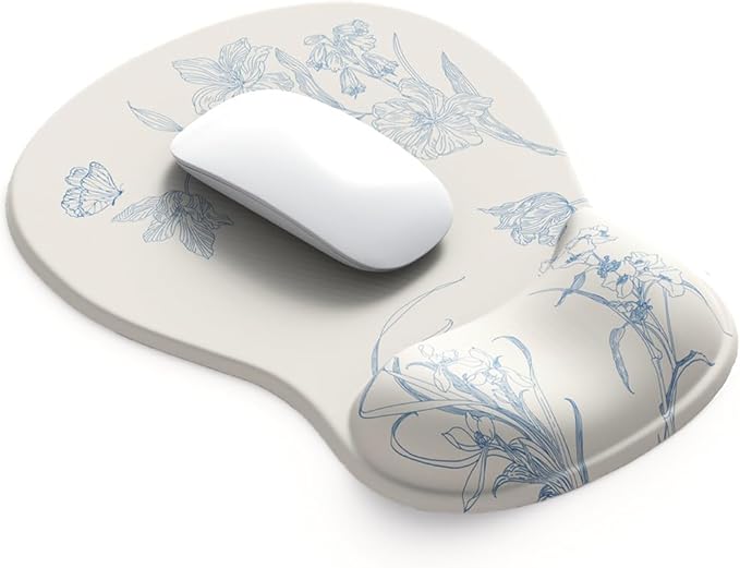 ErgoComfort Gel Wrist Rest Mouse Pad-Ergonomic Office Mousepad by DEMONCHEST