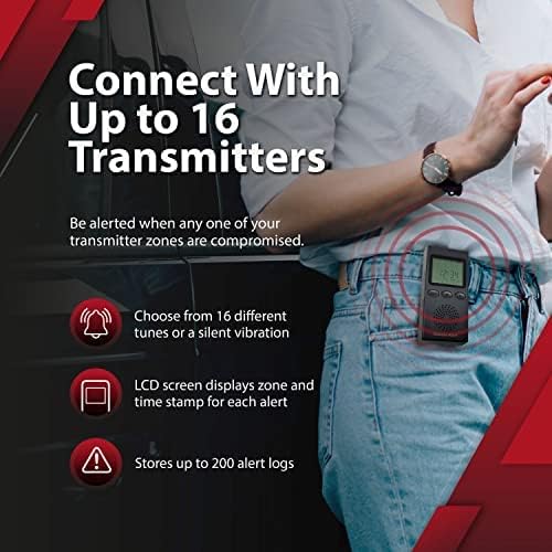 Wireless Driveway Alarm Portable Receiver PR-4000 - Image 5
