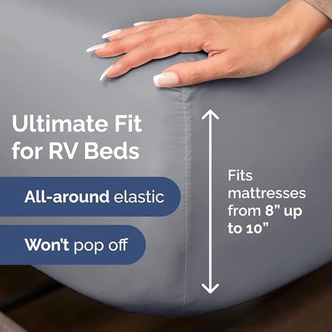 RV Short Queen Sheet Set 60 X 75 - Image 3