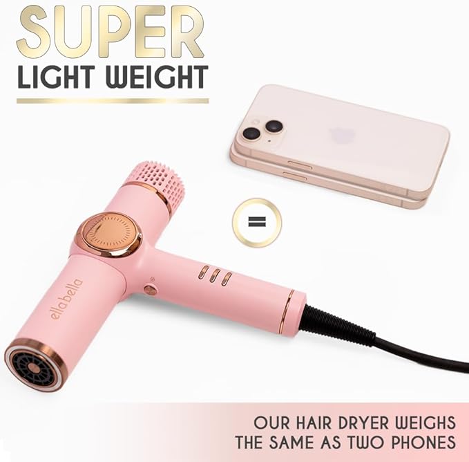 ELLA BELLA® Professional Ionic Hair Dryer - Image 3