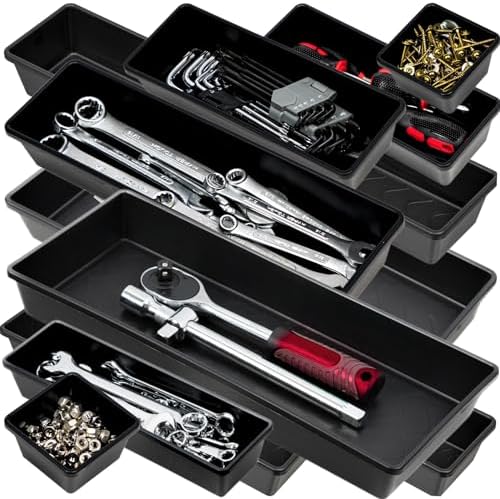 onreva tool box organizer tray divider set, extra, main product view