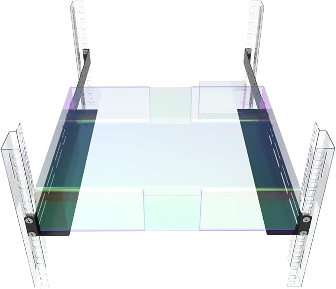 QiaoYoubang 1U Universal Rack Mount Rails- 4-Post Server Rack Shelf Rail 16-29 - Image 4