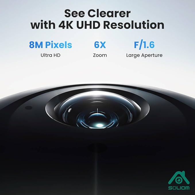 SOLIOM Security Cameras Wireless Outdoor, 8MP Ultra HD - Image 2