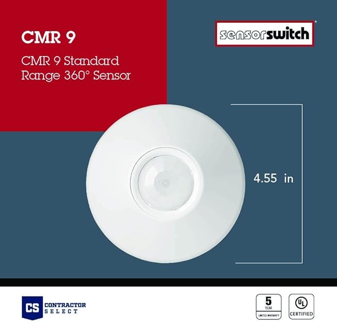SensorSwitch Ceiling Motion Sensor, Passive Infrared PIR Occupancy Sensor - Image 4