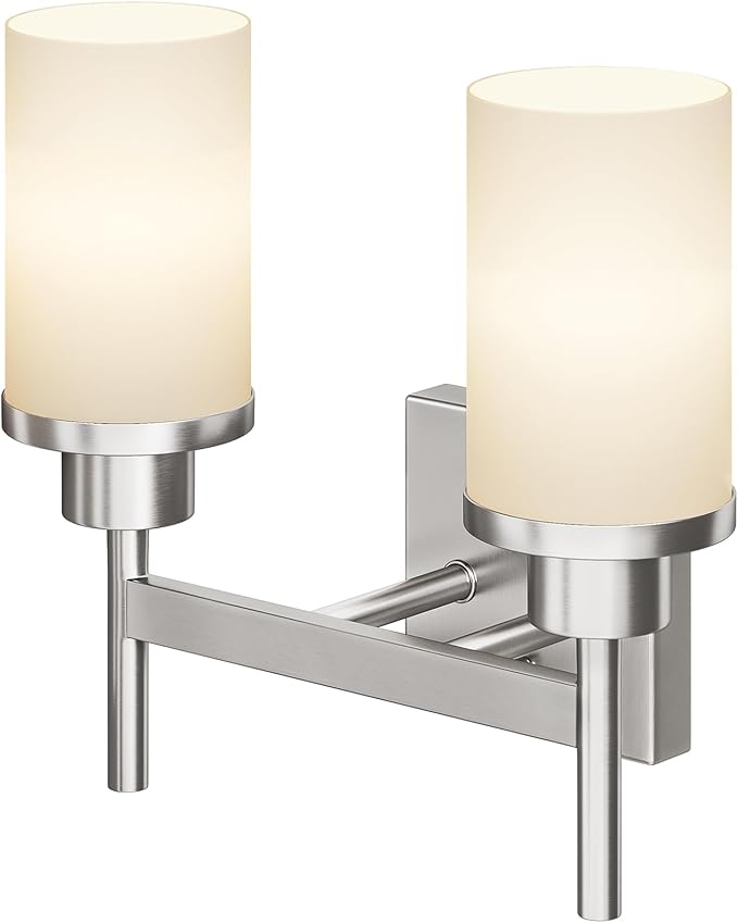 AONEON Bathroom Light Fixtures Brushed Nickel Vanity Lights by AONEON