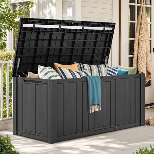 yitahome 240 gallon extra large outdoor storage deck, main product view