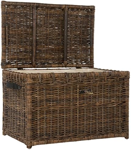 happimess michael wicker storage trunk collapsible chest 35.5", package contents