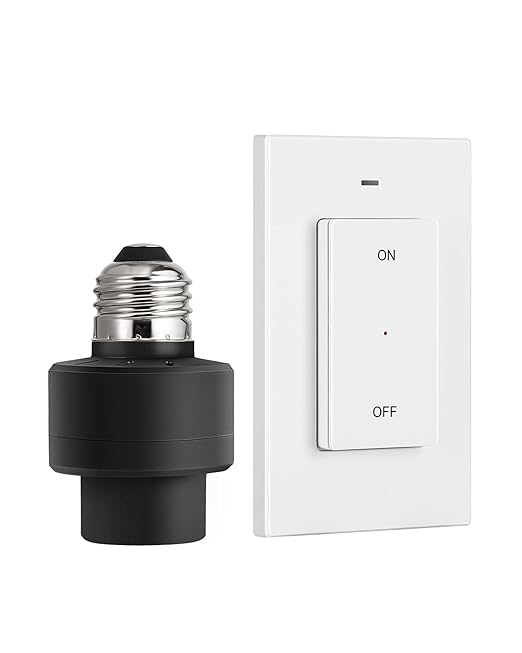 DEWENWILS Remote Control Light Socket, Wireless Light Switch by DEWENWILS