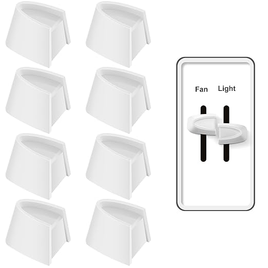 Hoolerry 8 Pcs Dimmer Switch Knob Dimmer Replacement Knob Compatible by Hoolerry