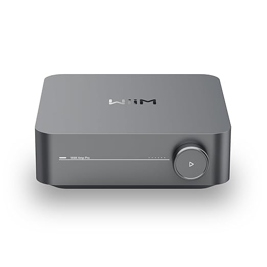 WiiM Amp Pro: Multiroom Streaming Amplifier | Compatible by WiiMHome