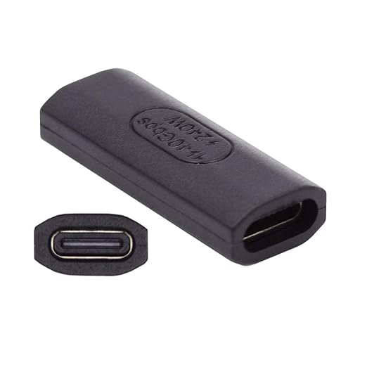 chenyang USB C Connector USB4 Type C Female to Female 240W Power 40Gbps Data 8K by chenyang